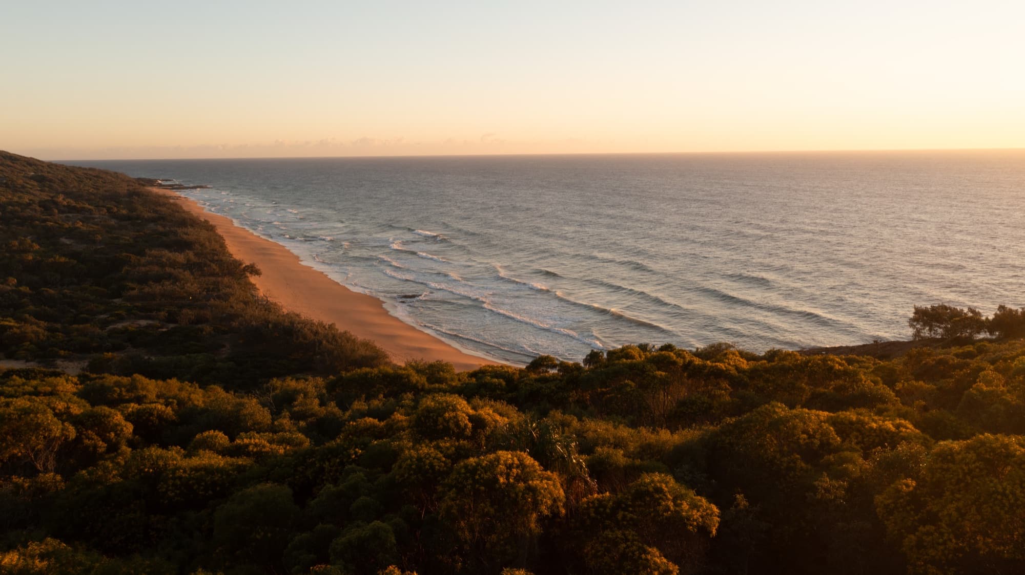 The headland dividing Turtle Beach and the North Beach